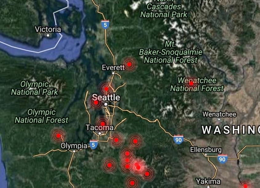 Washington Earthquake 2025 Tiff Shandra