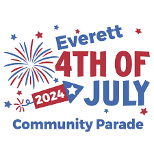 Everett 4th of July logo