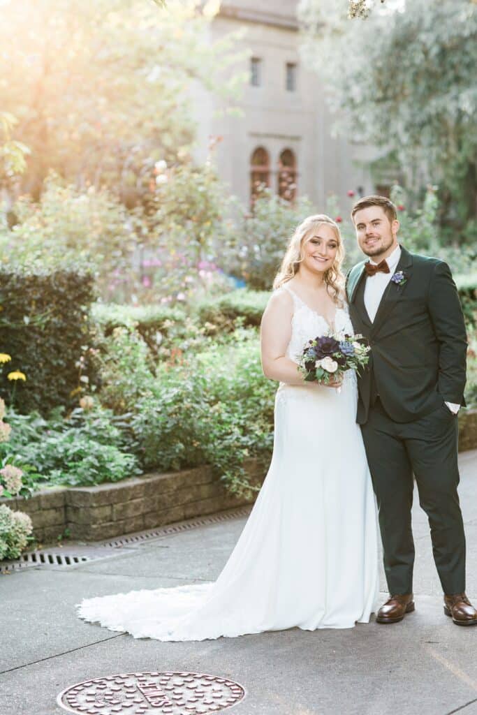 Bride and groom